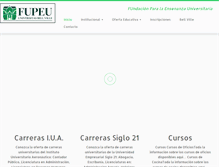 Tablet Screenshot of fupeu.com.ar